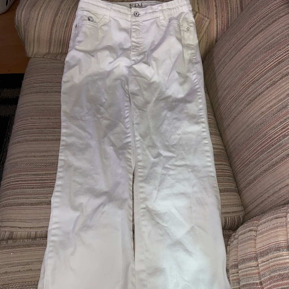 FDJ Olivia White Jeans